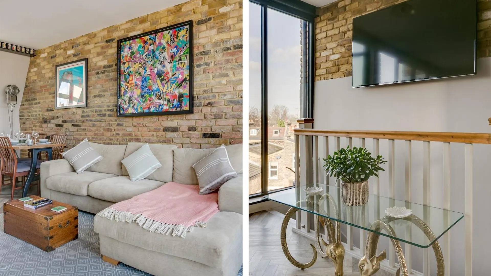 Stylish 2 Bed Flat With Balcony Great Views Nrtube Apartment London 0*,  United Kingdom